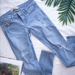 Ripped Distressed Hollister Jeans